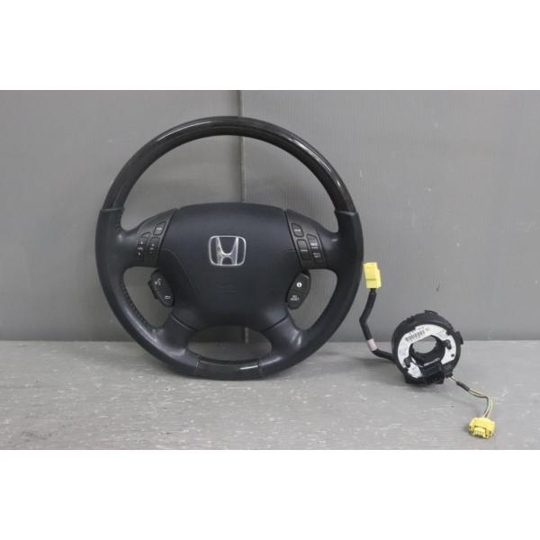 エリシオン プレステージ 後期 (RR5 RR1) ステアリングホイール ハンドル ホーンパット ス...