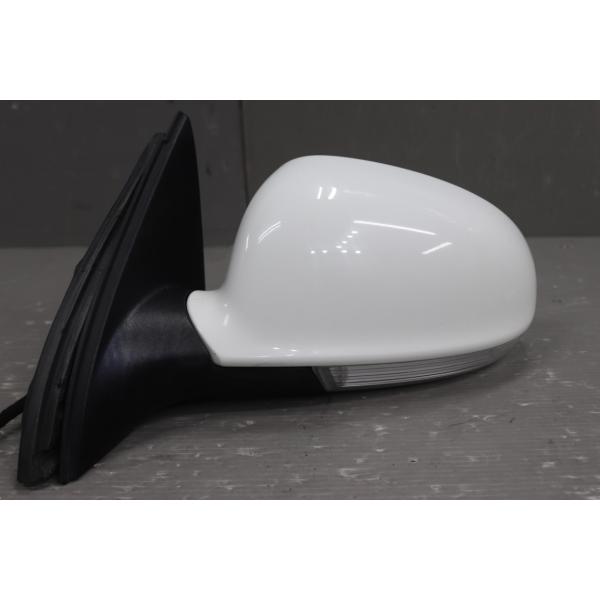 VW ゴルフ ヴァリアント TSI 右H (1K) 左ドアミラー ウィンカー 電格 13ピン ウェル...