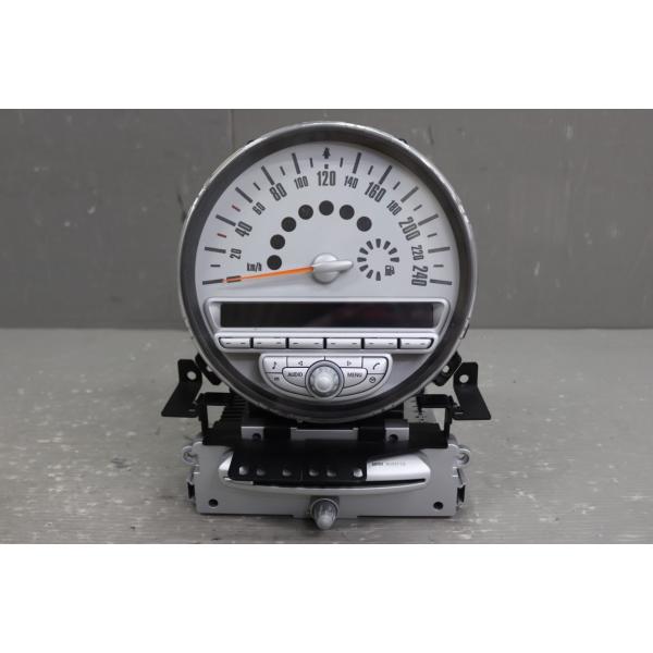 ミニクーパーS 右H (R56 MF16) 純正 スピードメーター CDプレーヤー BMW Mini...