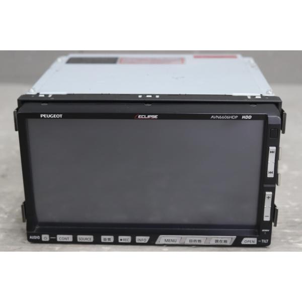 プジョー 207 (5F01) 純正 カーナビ AVN6606HDP フジツーテン ECLIPSE ...