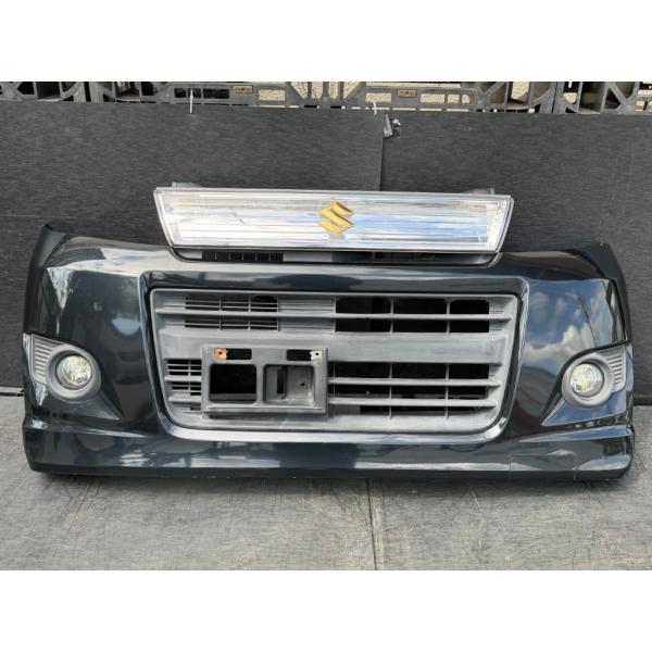 ワゴンR スティングレー X 1型 (MH23S WSXE) 純正 フロントバンパー グリル ZJ3...