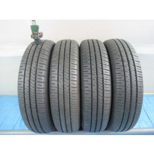 145/80R13 75S DUNLOP ENASAVE EC204 極上 バリ溝9分山 2023年製 夏タイヤ 中古4本セット Z01696