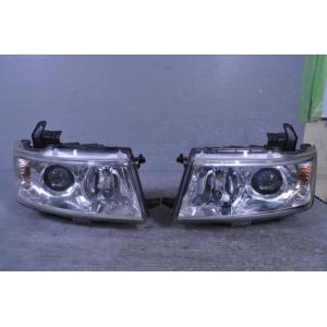 スズキ☆ワゴンR スティングレー 純正 ヘッドライト 左右セット HID