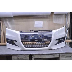 ステップワゴン スパーダ Z 前期(RK5 RK7) 純正 フロントバンパー フォグランプ付 NH624P 71101-S7W-J000 /71101-SZW-J00ZB k087595