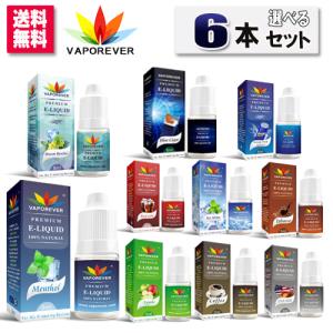 電子タバコ リキッド 6本セット VAPOREV...の商品画像