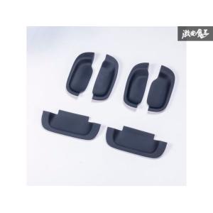 WANGAN357 DA17W DA17V エブリィ エブリー ワゴン バン ブラック ドアノブプロ...