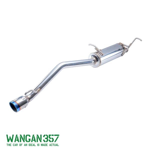 WANGAN357 S500P S510P ハイゼットジャンボ 軽トラック ステンレス チタンテール...