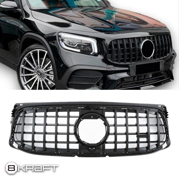 8KRAFT パナメリカーナグリル ブラック GT GRILLE メルセデス・ベンツ AMG X24...