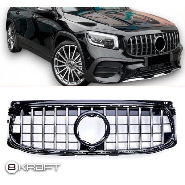 8KRAFT パナメリカーナグリル クローム GT GRILLE メルセデス・ベンツ AMG X24...