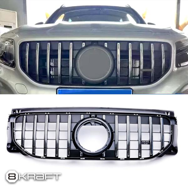 8KRAFT パナメリカーナグリル クローム GT GRILLE メルセデス・ベンツ X247 GL...
