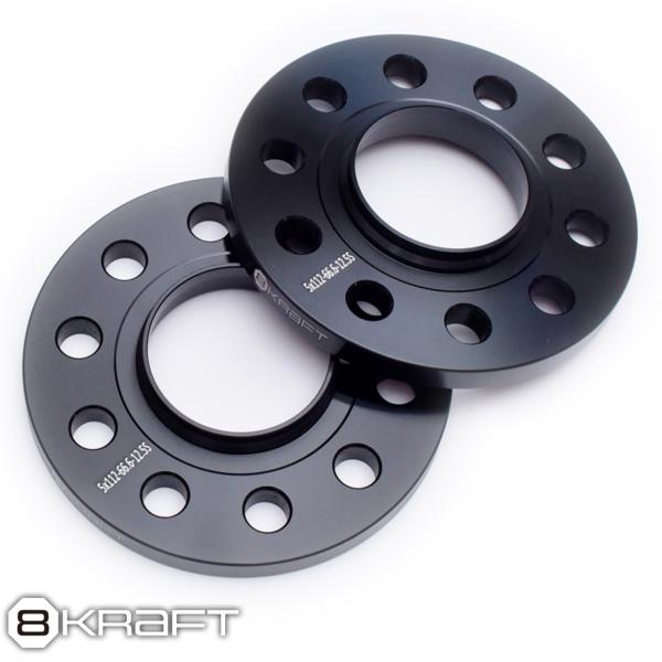 8KRAFT BMW MINI ミニ ハブ付 スペーサー 12.5ｍｍ 5H-112 φ66.6 ワ...