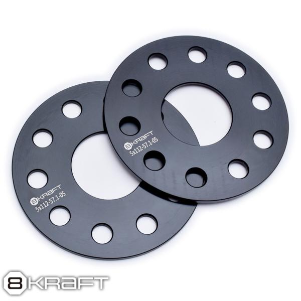 8KRAFT VW アルテオン ビートル スペーサー 5ｍｍ 5H-112 φ57.1 ワイトレ P...