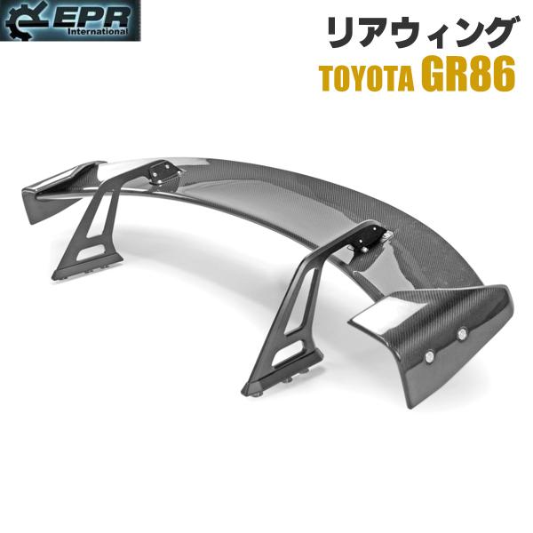 WF PERFORMANCE トヨタ ハチロク GR86 ZN8 綾織り カーボン リア スポイラー...