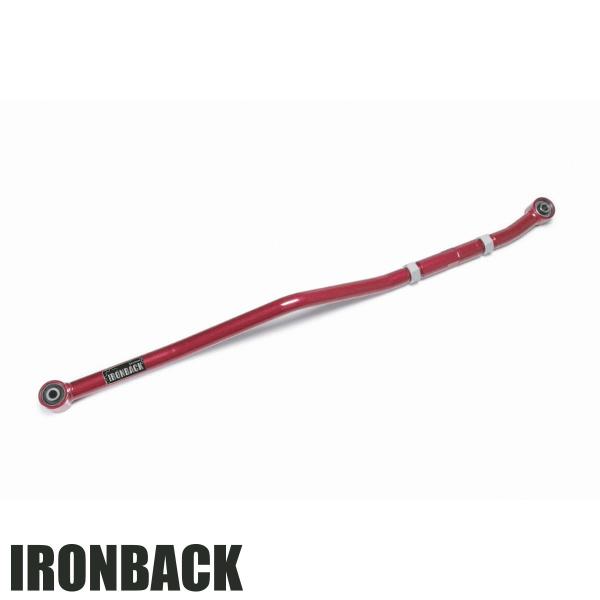 IRONBACK JK ラングラー リア トラックバー リア パンハードロッド 調整式 スチール J...