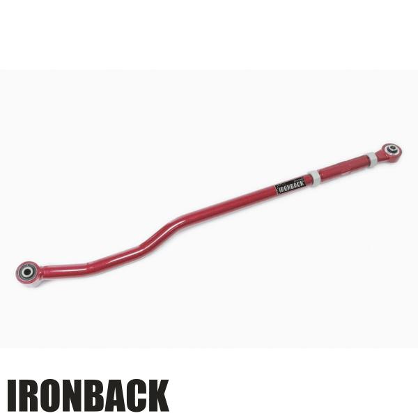 IRONBACK JL ラングラー リア トラックバー リア パンハードロッド 調整式 スチール J...