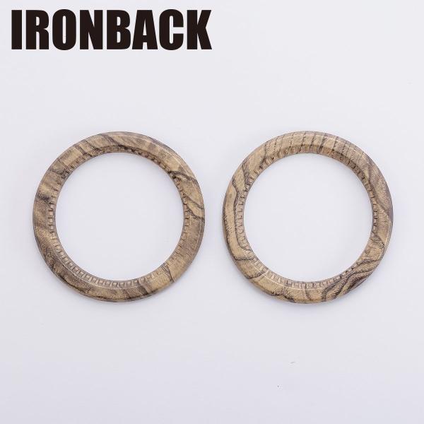 IRONBACK ランドクルーザー 250 ランクル250 両サイドエアコン吹き出しパネル 茶木目 ...