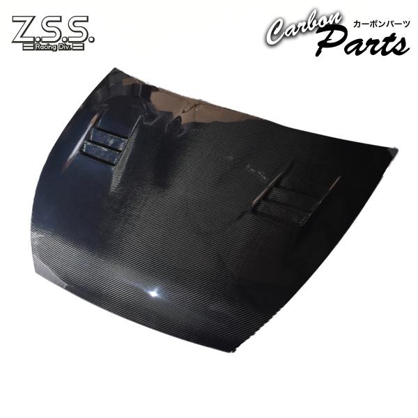 Z.S.S. ZSS L880K コペン COPEN 綾織り ダクト付き エアロ カーボンボンネット