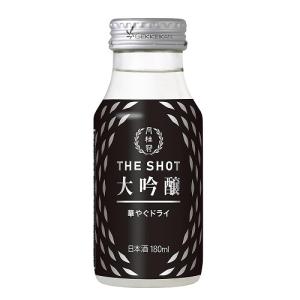日本酒 お酒 送料無料 月桂冠 THE SHOT 華やぐ ドライ 大吟醸 180mL 30本 ~ ミニボトル まとめ買い 贅沢