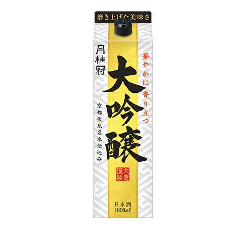 日本酒 送料無料 月桂冠 大吟醸 パック 1.8L 6本 ~ 父の日 お中元 お歳暮 プレゼント ま...