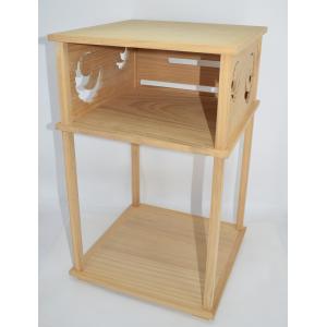 茶道具『江岑棚 三木町棚』覚々斎好写　小林幸斎作 茶道具『江岑棚 三木町棚』覚々斎好写 小林幸斎作 【公式通販】