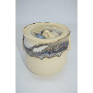 茶道具 水指 水差し 丹波焼き 片口 焼締め 森本丹山作 茶道 : 茶道具