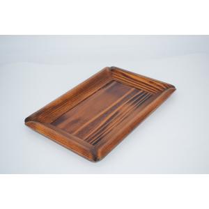 茶道具 拝見盆 茶杓飾り盆 拭漆 茶道 28-7101