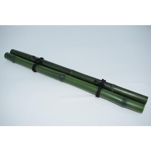 茶道具 茶事 懐石 蹲筏 柄杓置 翠竹 青竹塗 t 茶道 ms29-024 注）画像は見本です。