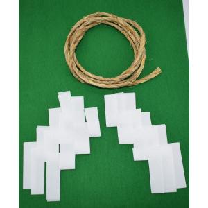 茶道具 お棚 棚用品 注連縄＆御幣セット 高麗卓用 茶道 : 茶道具いまや