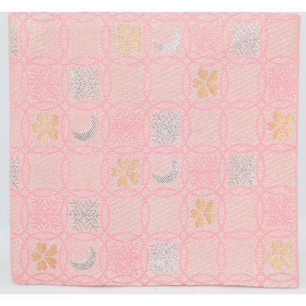 茶道具 帛紗 服紗 千歳盆用 古帛紗 桃 交織 茶道 ms33-004 注）画像は見本です。