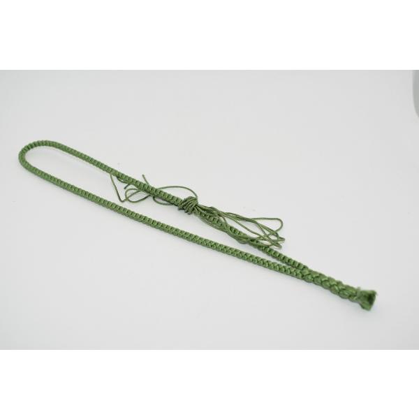 仕覆緒 仕服紐 締緒 常緒 かがり糸付 薄緑色 正絹 t 1点 袋物 茶入 棗  (2) tz32-...