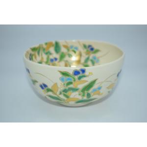 茶道具 抹茶茶碗 京焼 紅葉 清閑寺窯 杉田祥平作 茶道 : 茶道具いまや