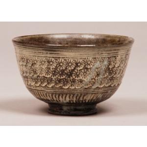 茶道具 抹茶茶碗 利休七種 長次郎写 茶碗セット 昭楽 作 （桐箱