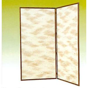 茶道具 水屋屏風 金散両面使