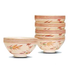 茶道具 抹茶茶碗 数茶碗 唐津釉 十牛図 10客セット 西尾香舟作