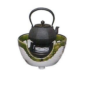 茶道具　風炉 茶道具 風炉 唐銅 唐金 紅鉢風炉 尺0 並品 : 茶道具いまや静香園