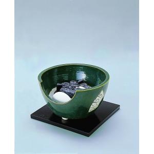 茶道具 電熱式 切掛風炉・釜 ヤマキ製 唐銅 鬼面風炉電気炭セット 表流