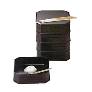 茶道具 菓子器 縁高 縁高重 黒真塗り 五段 段付 高野浩雲作 黒真塗