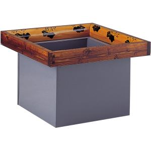 茶道具 炉壇 炉だん 大炉炉壇 灰色 茶道 : 茶道具いまや静香園 - 通販