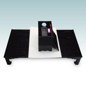 硯箱 螺鈿（らでん） 高岡漆器 ぶどうに雀 : がらんどう 手仕事品と