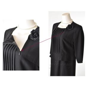 ブラックフォーマル 冠婚葬祭 喪服 礼服 お通...の詳細画像3