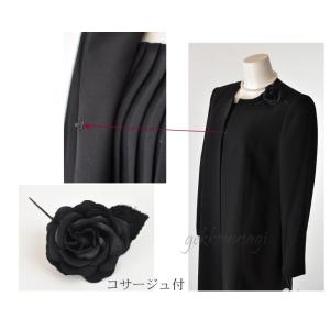 ブラックフォーマル 冠婚葬祭 喪服 礼服 お通...の詳細画像4