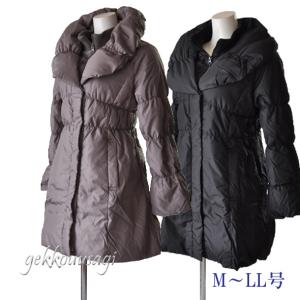 【ダウン70%】【L】  ダウンコート レディース Tiaclasse ダウンコート ダウンジャケット 「ダウン70%撥水加工