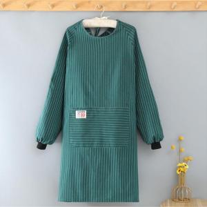 割烹着 エプロン 袖付き 後ろ紐留め メンズ ...の詳細画像3