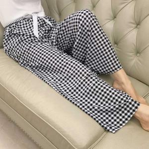 夏用 柄 レディース 総柄 夏 綿 ルームパン...の詳細画像1