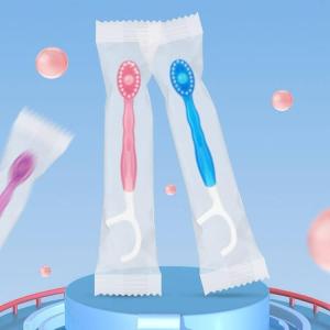 26本セット 使い捨て歯ブラシ 歯磨き粉付き ...の詳細画像3