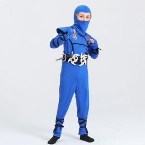 ハロウィン 忍者 コスプレ 衣装 子供 コスチ...の詳細画像2