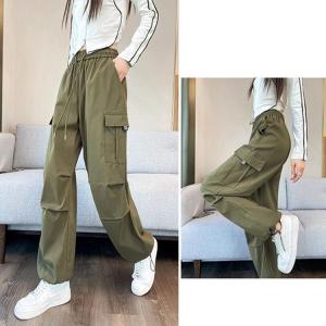 カーゴパンツ ダンス 衣装 ブラック 黒 カー...の詳細画像2