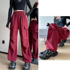 カーゴパンツ ダンス 衣装 ブラック 黒 カー...の詳細画像3