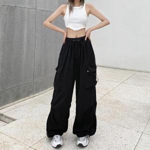 カーゴパンツ ダンス 衣装 無地 春 夏 秋 ...の詳細画像2