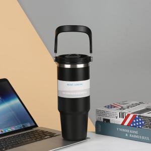 タンブラー 持ち運び こぼれない ストロー付き...の詳細画像2